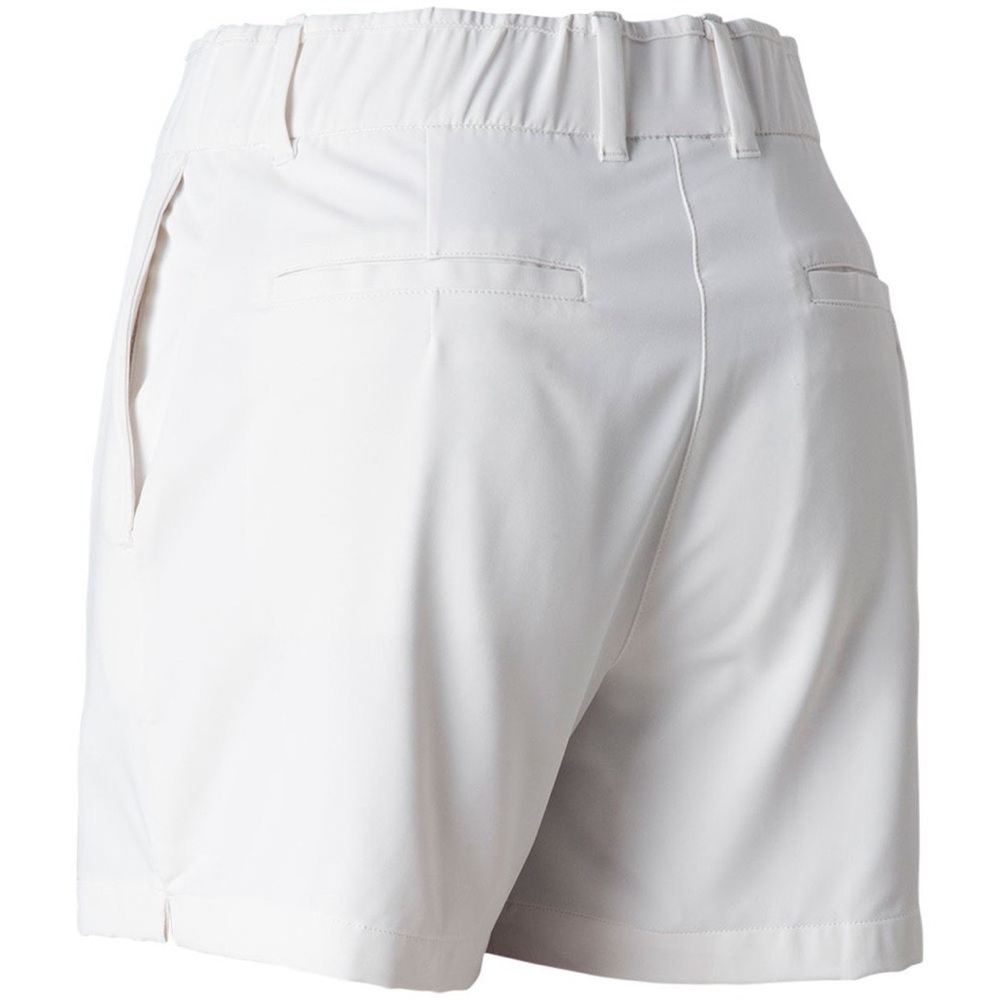 Women's White gold Shorts